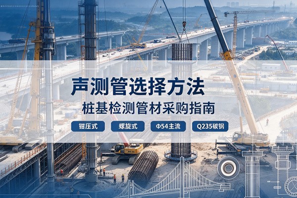 景洪声测管选型标准