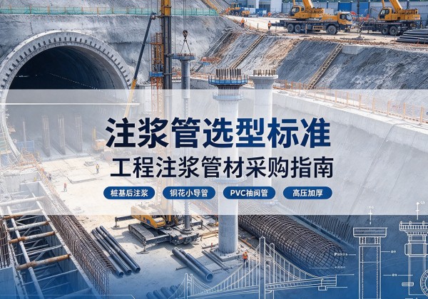 景洪注浆管选型标准
